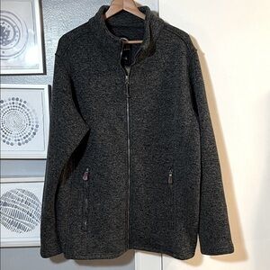 G.I.G.A. DX Fleece Sherpa Lined Full-Zip Jacket Mens Size 3XL Zipper Pockets